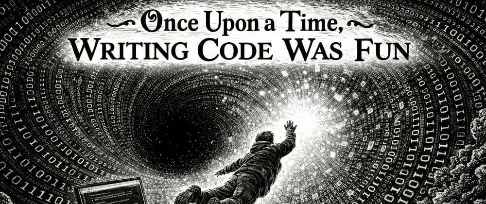 Once Upon a Time, Writing Code Was Fun