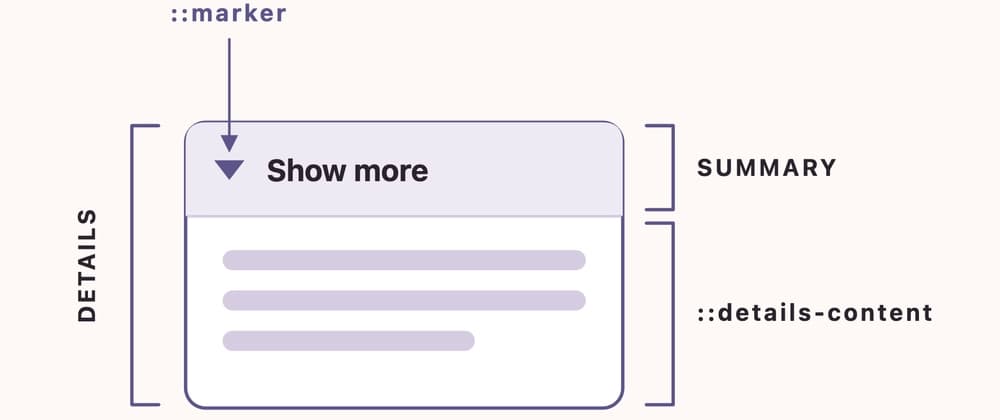 Learn how to build a disclosure component using the native HTML details tag
