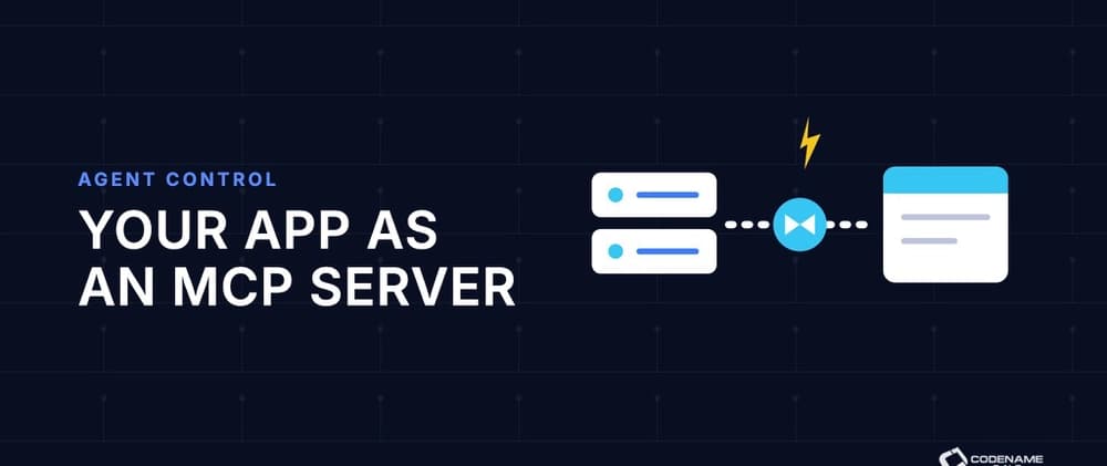 Your Codename One App Can Be an MCP Server
